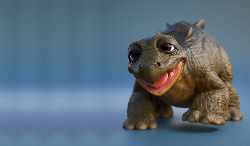 Land Before Time - Spike Update, baby, childrens, mood, dinosaur, 2K, Neal Biggs