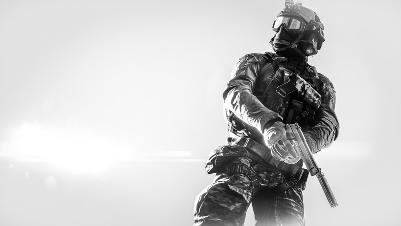 pistol, Battlefield 4, 2016, holding, soldier, Update, HD, 2K