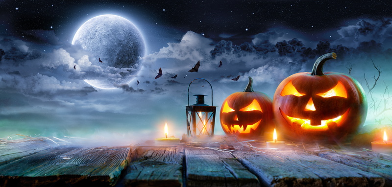 Halloween, Holiday, Jack-o-lantern, 8K