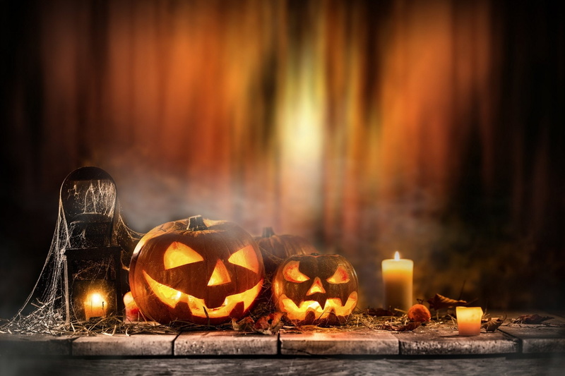 Lantern, Holiday, Candle, 1080P, Halloween, Jack-o-lantern