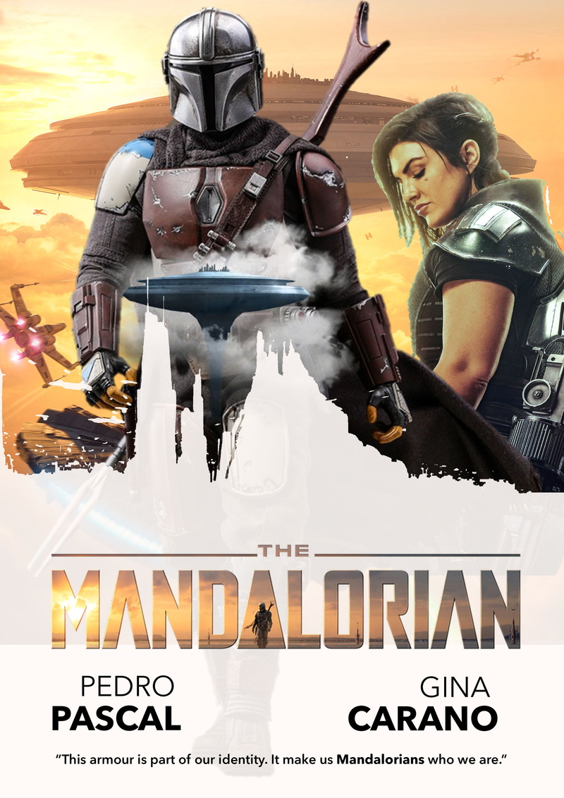 Mandalorians, The Mandalorian, fan art, 2K, Star Wars