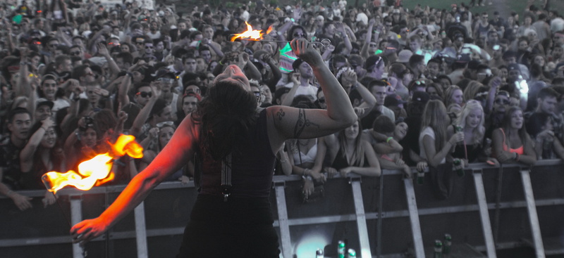 standing, women, celebration, real people, men, waterloo, arms raised, human arm, adult, crowd, togetherness, burning, large group of people, flame, 5K