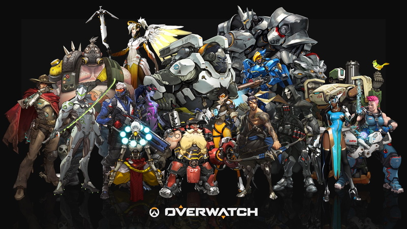 Genji (Overwatch), Torbjörn (Overwatch), Soldier: 76, 1080P, Winston (Overwatch), Reaper (Overwatch), Bastion (Overwatch), Pharah (Overwatch), Genji Shimada