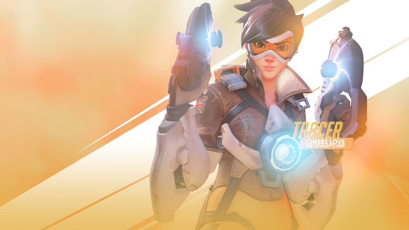 Overwatch, Tracer (Overwatch), Lena Oxton, video games, 1080P, Aeniara, Blizzard Entertainment