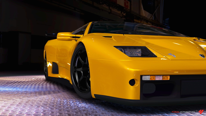 Forza Motorsport, Lamborghini, 4K, Lamborghini Diablo, Forza Motorsport 4