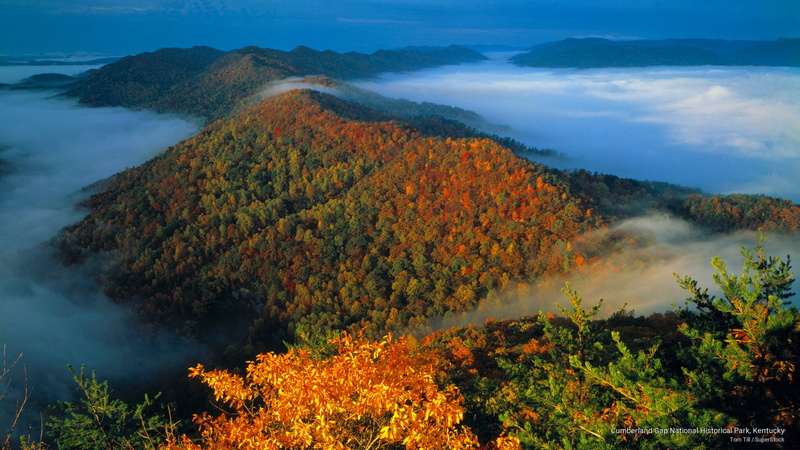 2K, historical, national, park, cumberland, kentucky, Fall, gap