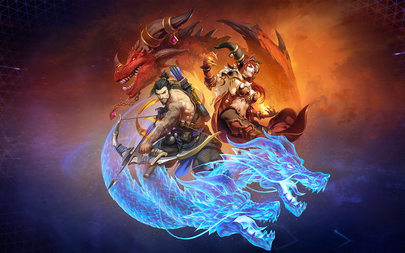 Hanzo (Overwatch), Alexstrasza (World Of Warcraft), Heroes of the Storm, 1080P, Video Game