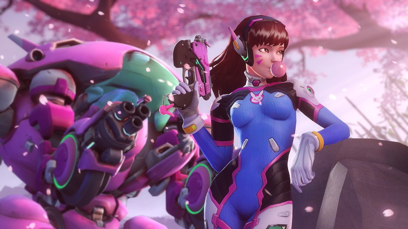1080P, Song, Hana, character, Overwatch, anime, female