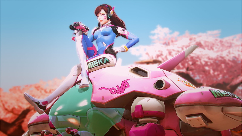 togetherness, Hana Song, women, people, gun, pink color, outdoors, emotion, motorcycle, speed, sitting, D.Va, sport, men, riding, sports Race