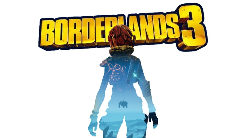 Borderlands, Borderlands 3, Lilith (Borderlands), white background, PC gaming, video games, 2K