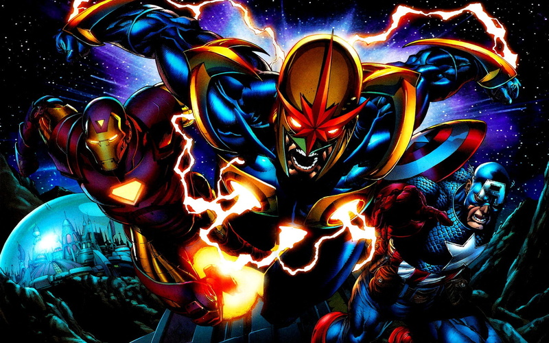 Iron Man, Marvel Comics, Captain America, Nova, 720P