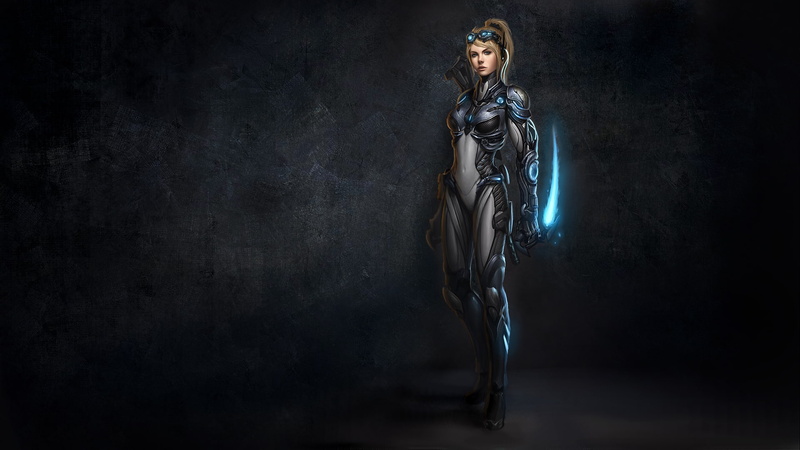 women, video games, StarCraft, Nova Terra, Nova, 1080P, Nova (Starcraft), PC gaming, Starcraft II