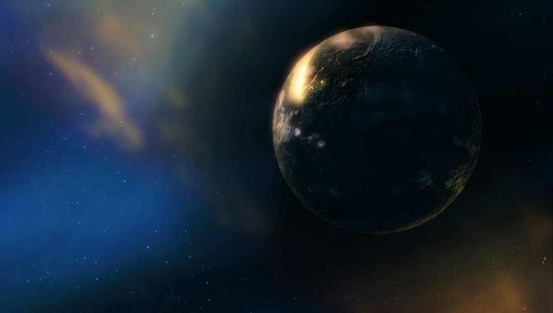 satellite view, planet - space, orbiting, 1080P, cloud - sky, space, beauty in nature, StarCraft, planetary moon, sky, star - space, outdoors, moon surface