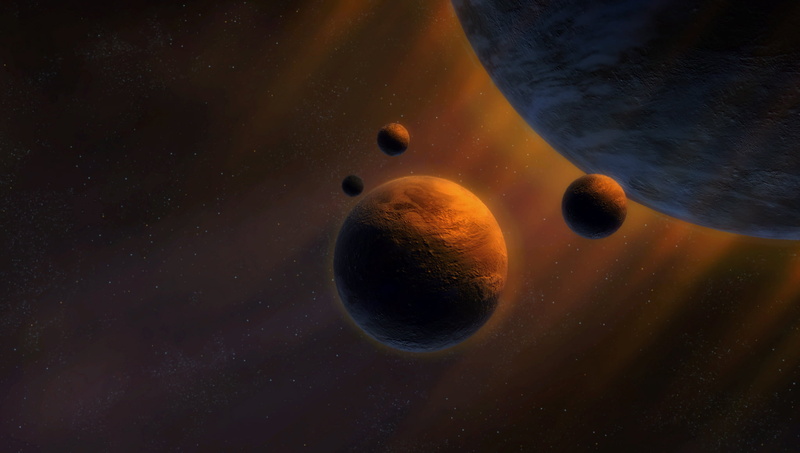 outdoors, StarCraft, night, no people, planet - space, environment, orbiting, eclipse, 1080P, nature, video games, scenics - nature, moon surface, galaxy