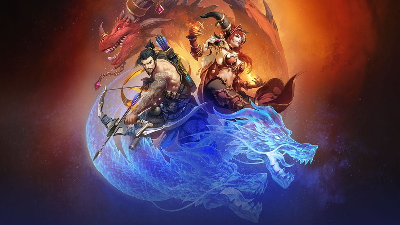 Heroes Of The Storm, storm, Overwatch, Alexstrasza, world of warcraft, suzuki, px, Video Games, art, 1080P, belly, archer, hd, x, Hanzo (Overwatch), tattoo