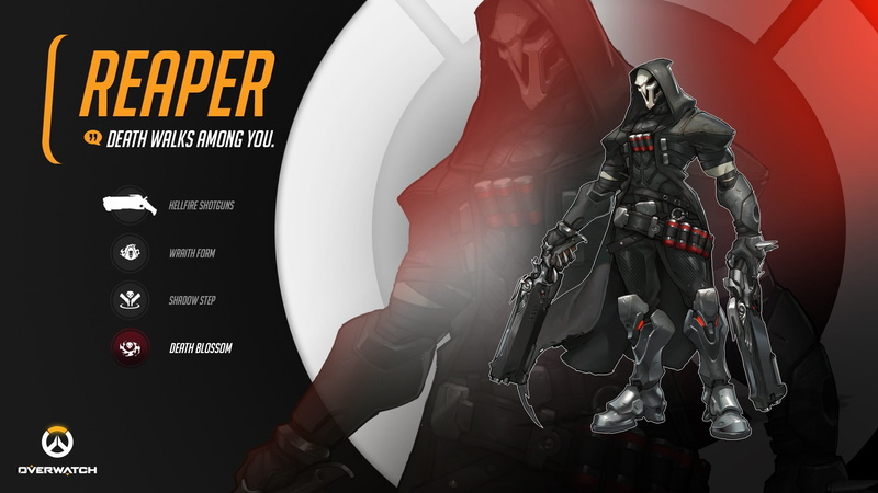 video, video games, games, entertainment, blizzard, overwatch, reaper, blizzard entertainment, 1080P