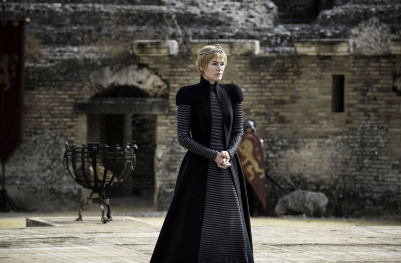 Cersei, Cersei Lannister, lions, lena headey, game of thrones, 1080P, Queen, dress, Lena heady, a song of ice and fire, crown