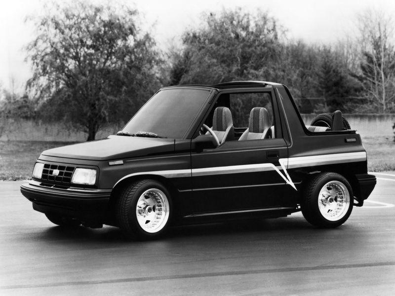 tracker, 1991, concept, tuning, geo, suv, 4K, vehicle