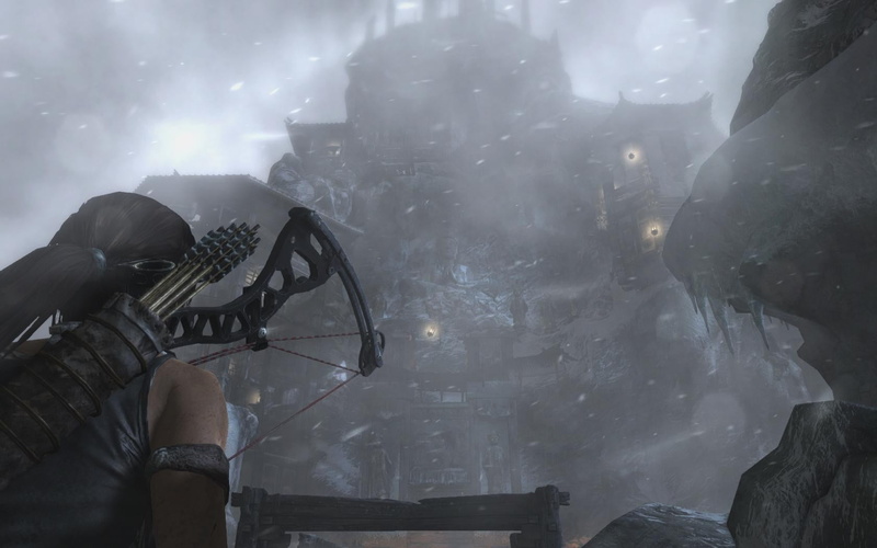 lara, lifestyles, holding, croft, raider, technology, industry, 720P, outdoors, real people, day, one person, working, Lara Croft, activity, tomb, crossbow