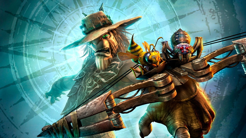 video games, hd, spider, crossbow, 1080P, wasp, oddworld