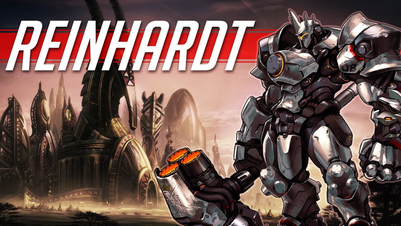 1080P, Blizzard Entertainment, Overwatch, Reinhardt Wilhelm, Reinhardt, video games, livewirehd (Author)