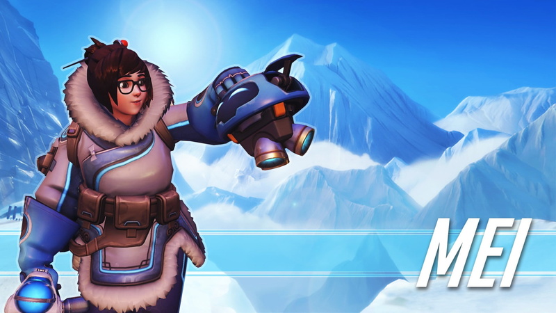 livewirehd (Author), Mei Ling Zhou, Mei, video games, Overwatch, 1080P, Blizzard Entertainment