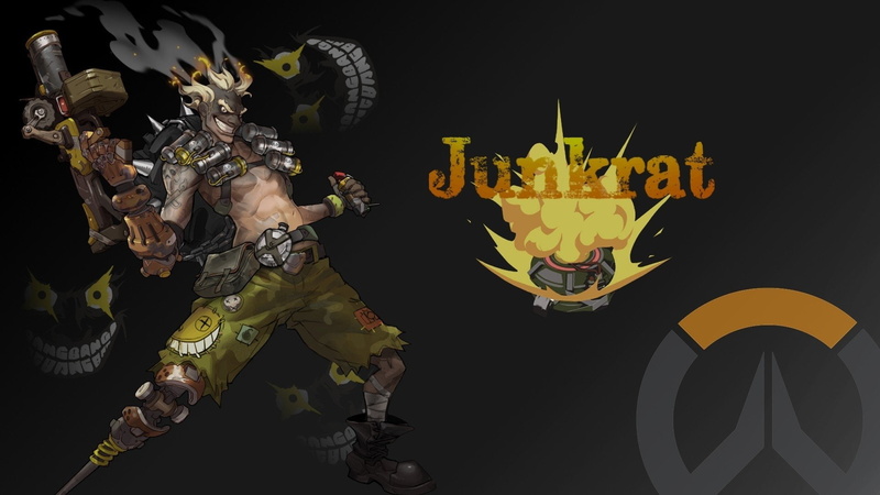 Junkrat (Overwatch), Overwatch, Video Game, 1080P