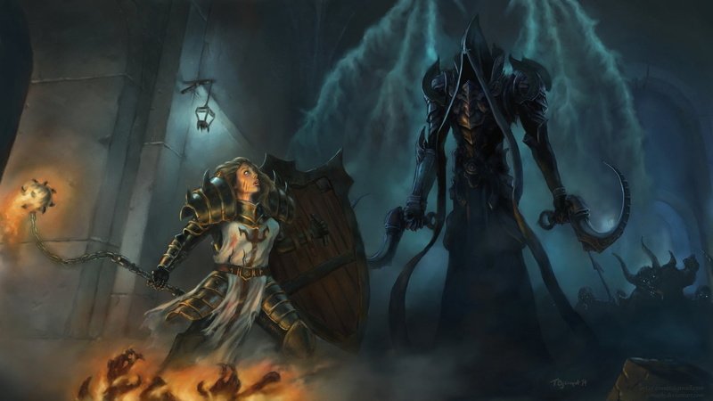Diablo, 1080P, Malthael (Diablo III), Crusader (Diablo III), Diablo III: Reaper Of Souls
