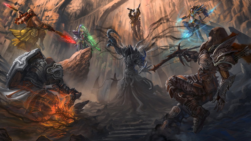 1080P, Malthael (Diablo III), Crusader (Diablo III), Demon Hunter (Diablo III), Monk (Diablo III), Diablo III: Reaper Of Souls, Witch Doctor (Diablo III)