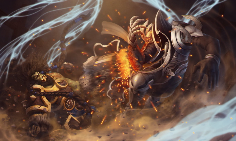 Heroes of the Storm, 4K, Archangel of Wisdom, Malthael, Orc, Angel of Death, Diablo III: Reaper of Souls, Diablo, Thrall