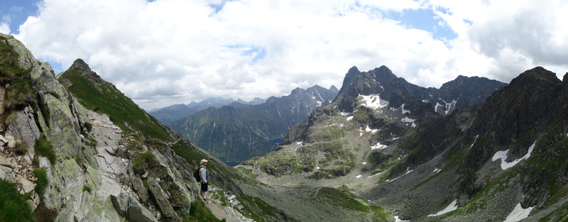 mountain range, non-urban scene, formation, Poland, tranquil scene, tranquility, cloud - sky, humility, mountain peak, sky, valley, beauty, top, no people