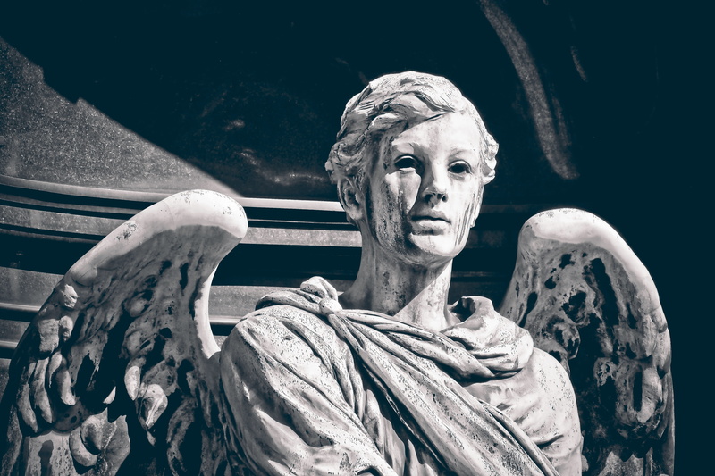 cemetery, faith, white, male likeness, memory, black white, creativity, engrossment, carving - craft product, transience, art and craft, tomb, representation