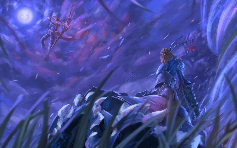 Fate Series, Berserker (Fate/stay night), Archer (Fate/Stay Night), 1080P, Fate/Stay Night: Unlimited Blade Works, Saber (Fate Series)