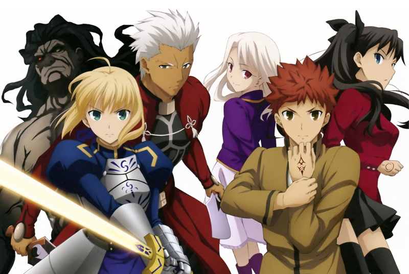 1080P, Illyasviel Von Einzbern, Rin Tohsaka, Fate/Stay Night: Unlimited Blade Works, Shirou Emiya, Archer (Fate/Stay Night), Berserker (Fate/stay night)