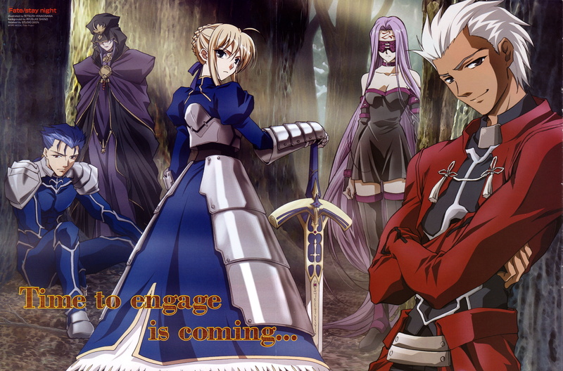 night, lancer, saber, series, fate, 2K, caster, rider, archer, fate stay