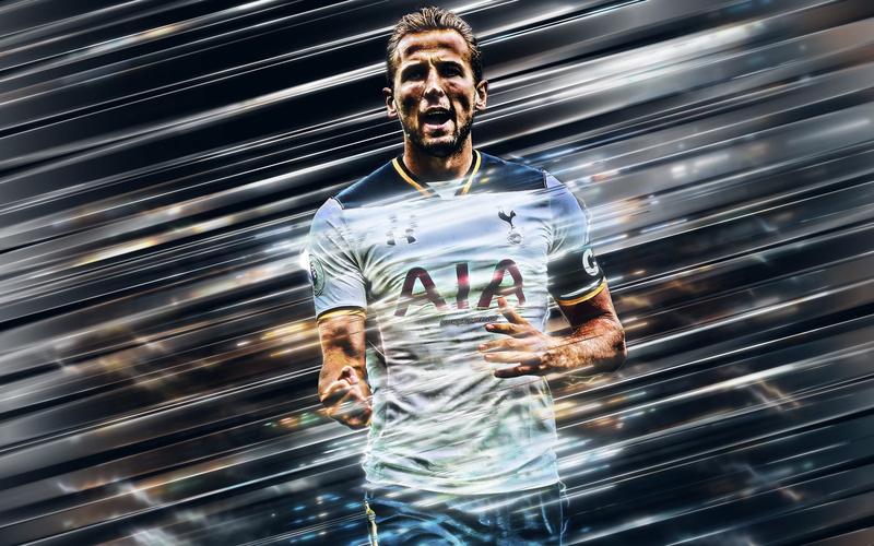 Tottenham Hotspur F.C., 4K, Harry Kane, Soccer