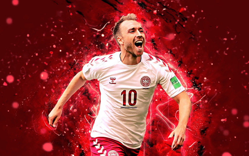 Danish, 4K, Christian Eriksen, Soccer
