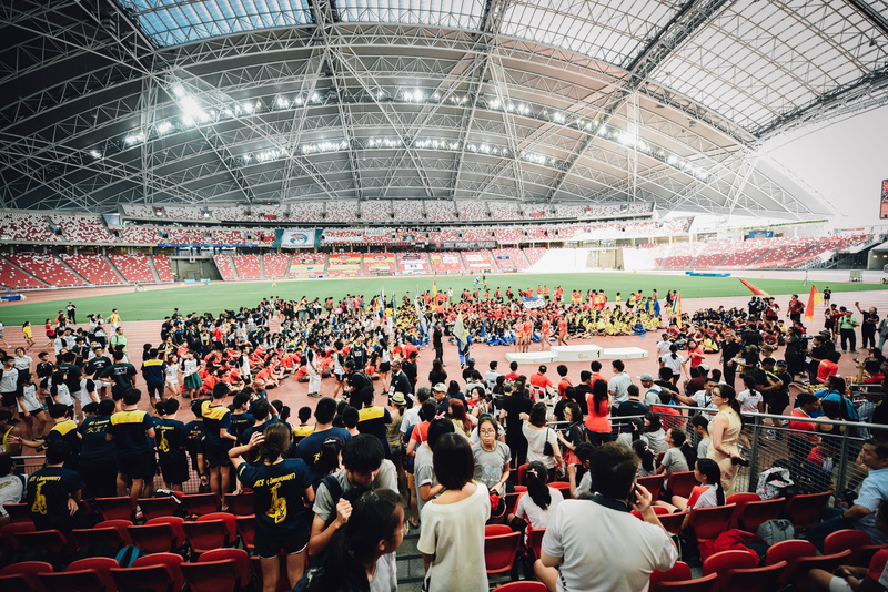 cinema, crowd, field, singapore, lifestyles, men, group of people, 5K, interior design, classroom, adult, track and field, high angle view, room, women