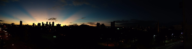 no people, 2K, night, cloud - sky, sunset, light, photo, cityscape, City, sol, illuminated, skyscraper, landscape, horizon, silhouette, panoramic, office building exterior
