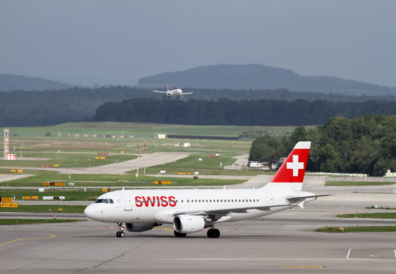 switzerland, aviation, leaving, flight, flying, private airplane, airfield, transportation, passenger aircraft, no people, aerospace industry, swiss airlines
