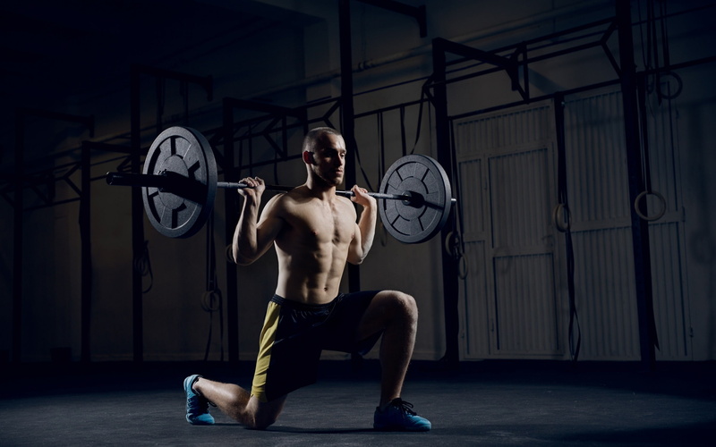 shirtless, men, full length, lifestyles, one person, vitality, hd, exercising, poster, 2K, indoors, muscular build, weight training, workouts, sports