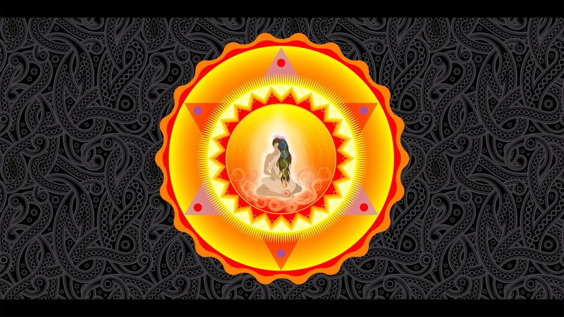 creativity, belief, orange color, illustratoin, pattern, illuminated, ornate, spirituality, border, transfer print, 2K, no people, wellbeing, design, round