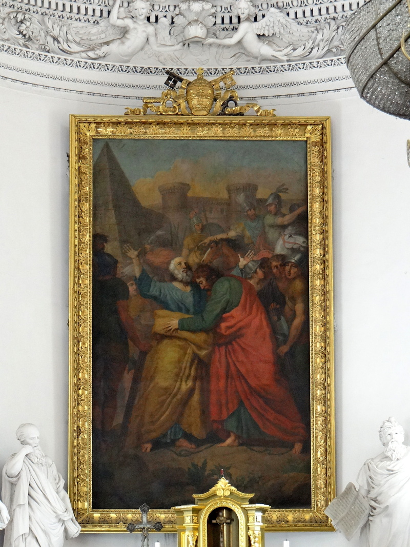 picture, peter and paul, creativity, spirituality, art and craft, vilnius, sculpture, paintings, male likeness, sacral, representation, christianity, temple