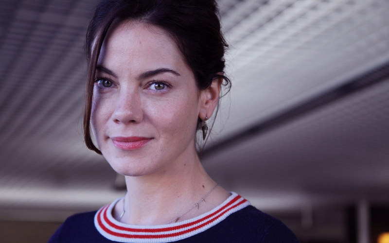 women, brunette, front view, smiling, close-up, focus on foreground, happiness, emotion, portrait, young women, one person, headshot, hairstyle, Michelle Monaghan