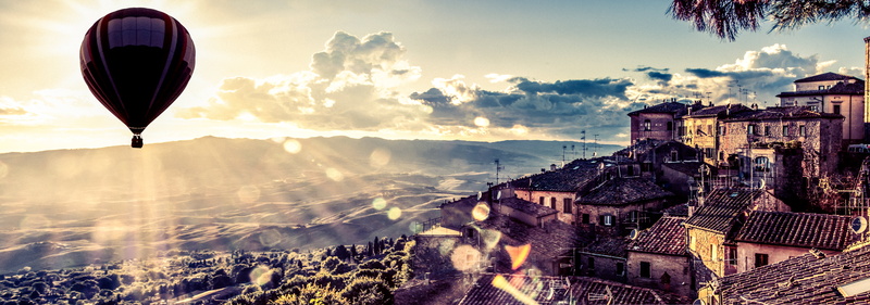 landscape, travel, air, Canon  450D, Italia, 70mm, hot, Photoshop, outdoors, hill, famous Place, cultures, Sigma, hot Air Balloon, painting, balloon, village