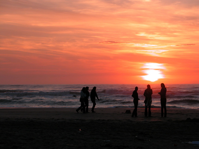 back Lit, person, orange color, 2K, sky, zandvoort, horizon, real people, water, six, beach, present, lake, lifestyles, sea, six person, noord holland