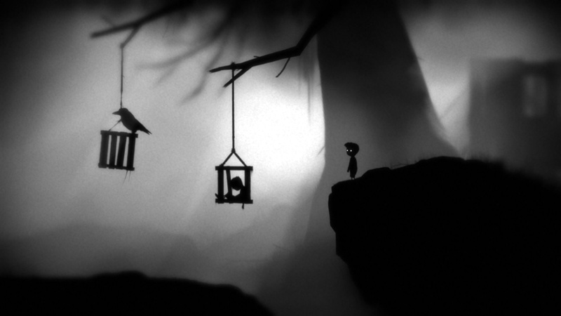 1080P, video games, hd, limbo, bw