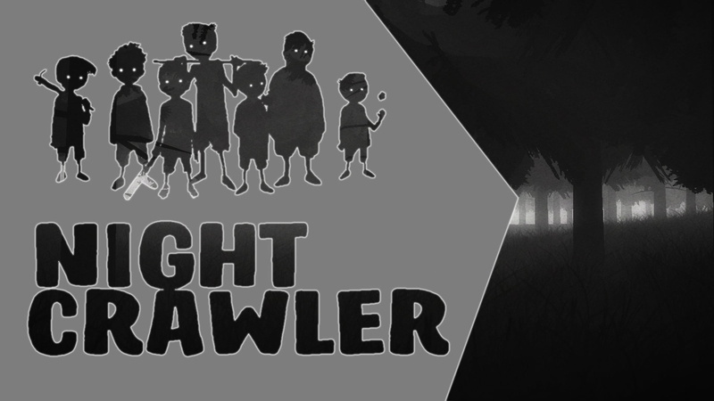silhouette, adult, 1080P, sign, Limbo, leisure activity, forest, western script, video games, standing, real people, women, females, talking, night, males