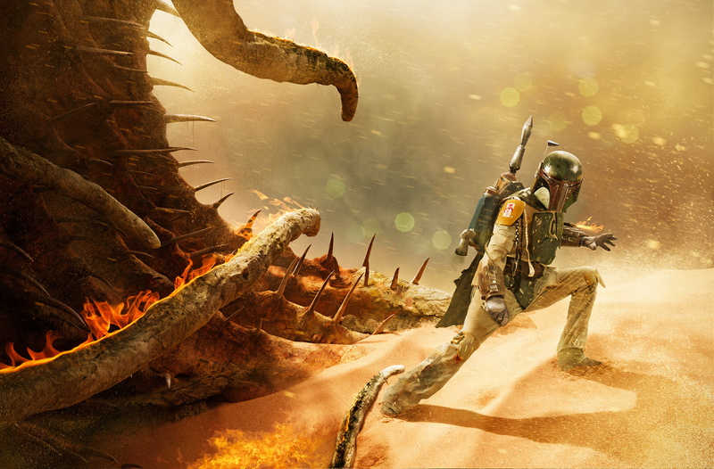 Star Wars: Episode VI, 2K, Return of the Jedi, Boba Fett, Artwork