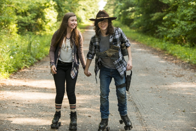 1080P, The Walking Dead, Carl Grimes, Chandler Riggs, Katelyn Nacon, Enid (The Walking Dead), TV Show